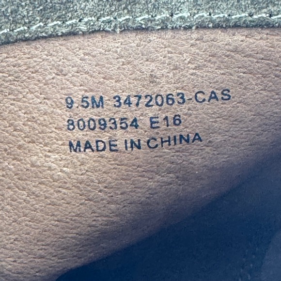 Frye Suede Leather Western Ankle Boots Women's‎ Size 9.5M Brown Zipper - Picture 2 of 10